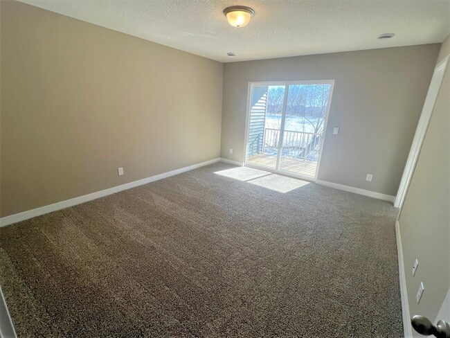 Spacious masters bedroom with balcony - 13853 Kaylemore Trl