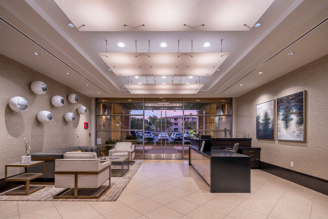 Plaza Lofts Tower Lobby - Plaza Lofts at Kierland Commons