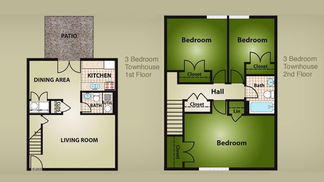 3BR/1.5BA - Oakwood Trace