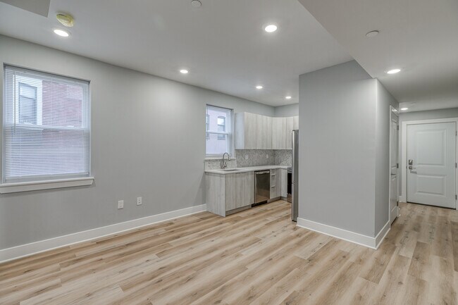 Kitchen from Living Area - 1728 Marlton Ave