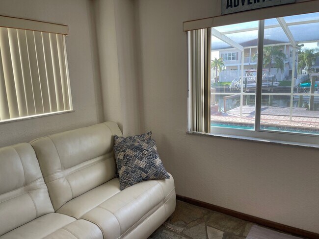 Double recliner couch - 6519 Louise Ct