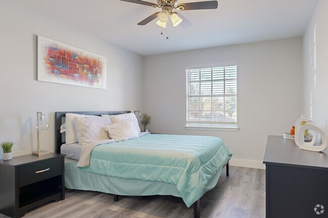 2BR, 1.5BA - 890SF - Primary Bedroom - Spring Lake Cove Apartments