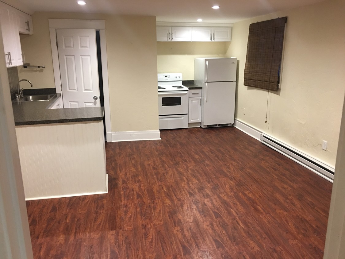 Cocina y área de la sala de estar - 328 Elmwood Ave