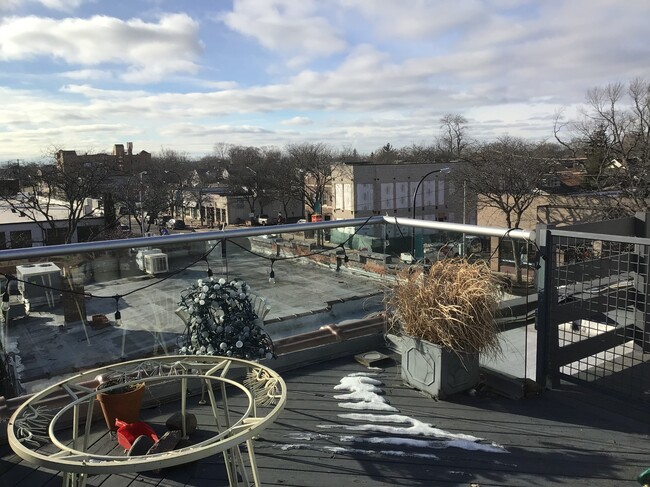 Roof top deck - 15112 Kercheval Ave