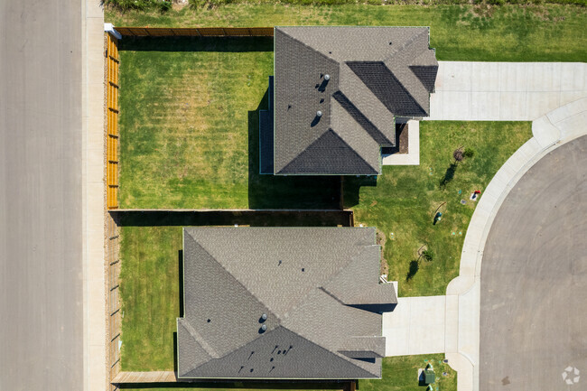 Aerial Photo - Walker Place at Moonlight