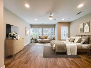 Living Area & Bedroom - 500 West Trade