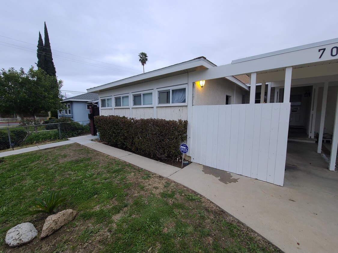 Studio Windows from the driveway! - 7009 Jumilla Ave