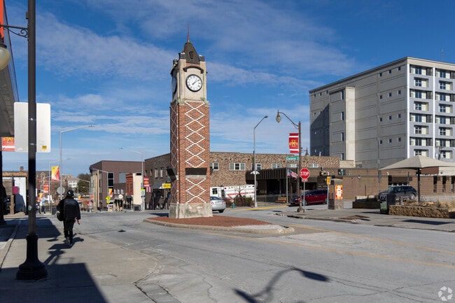 Campustown is a hub of activity in Ames.