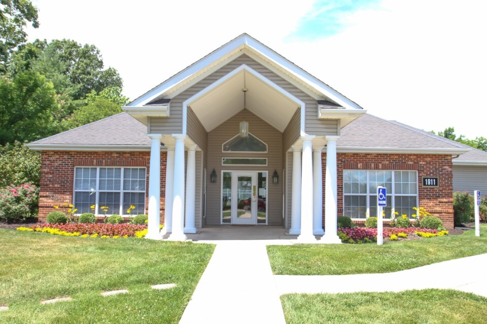 Our lovely clubhouse and leasing center - Walden Pond