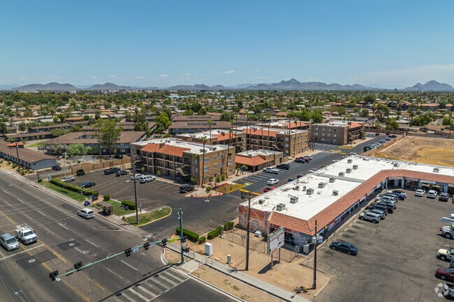 Aerial - Tamarak Gardens Apartments