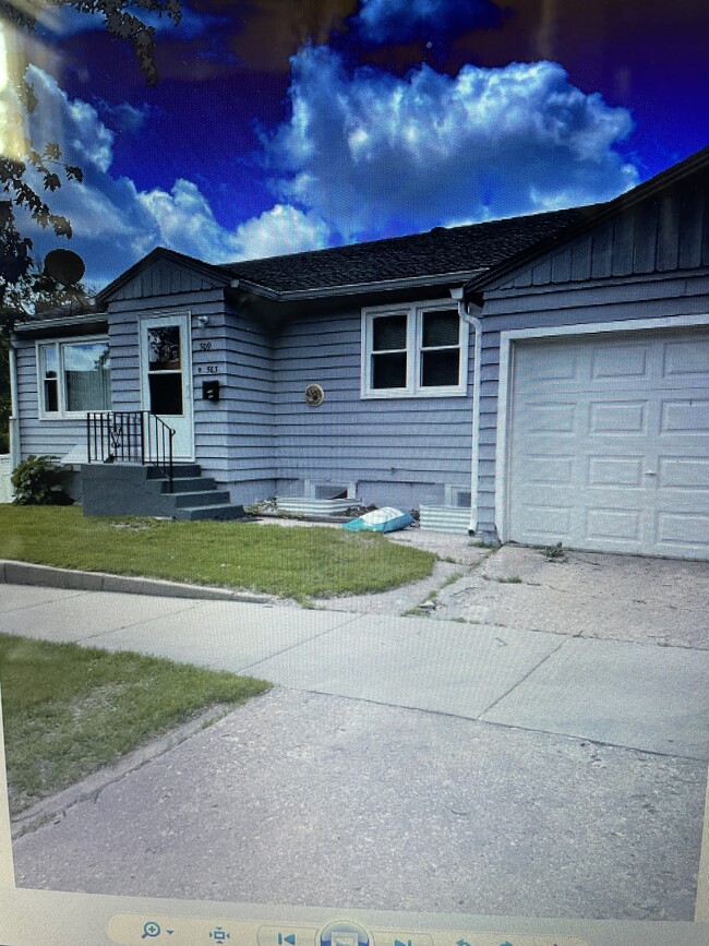 front of apartment - 503 3rd Ave NW