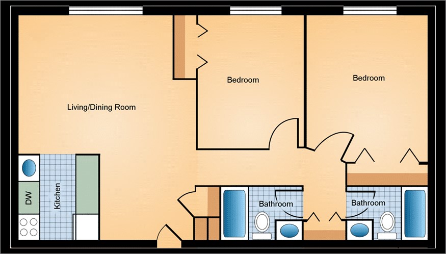 Floor Plan - 138 S Atherton St