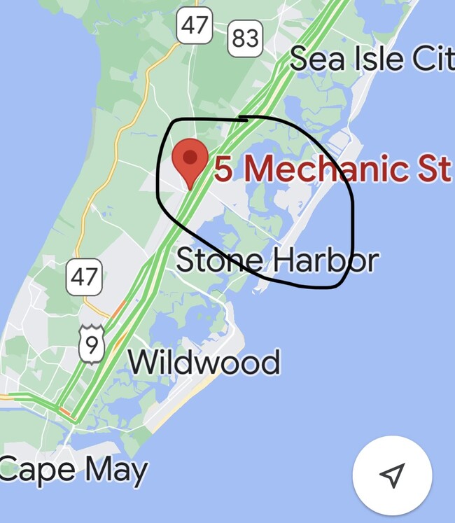 proximity to DE Bay and Ocean - 5 Mechanic St