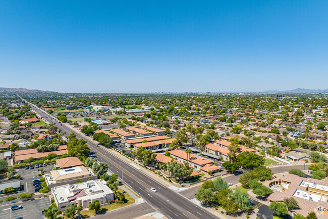 Aerial Photo - La Tierra Apartments