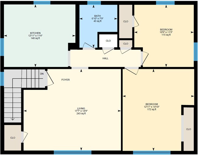 Floor Plan - 1326 Westcott St