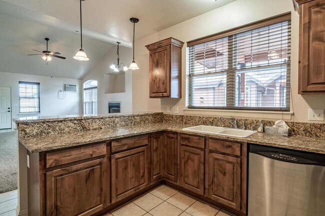 kitchen overlooking living room - 4100 Mullan Rd