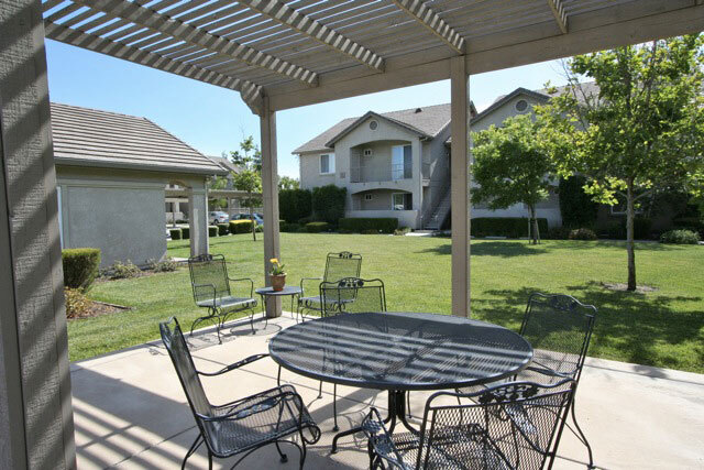 Patio - The Cottages Apartment Homes