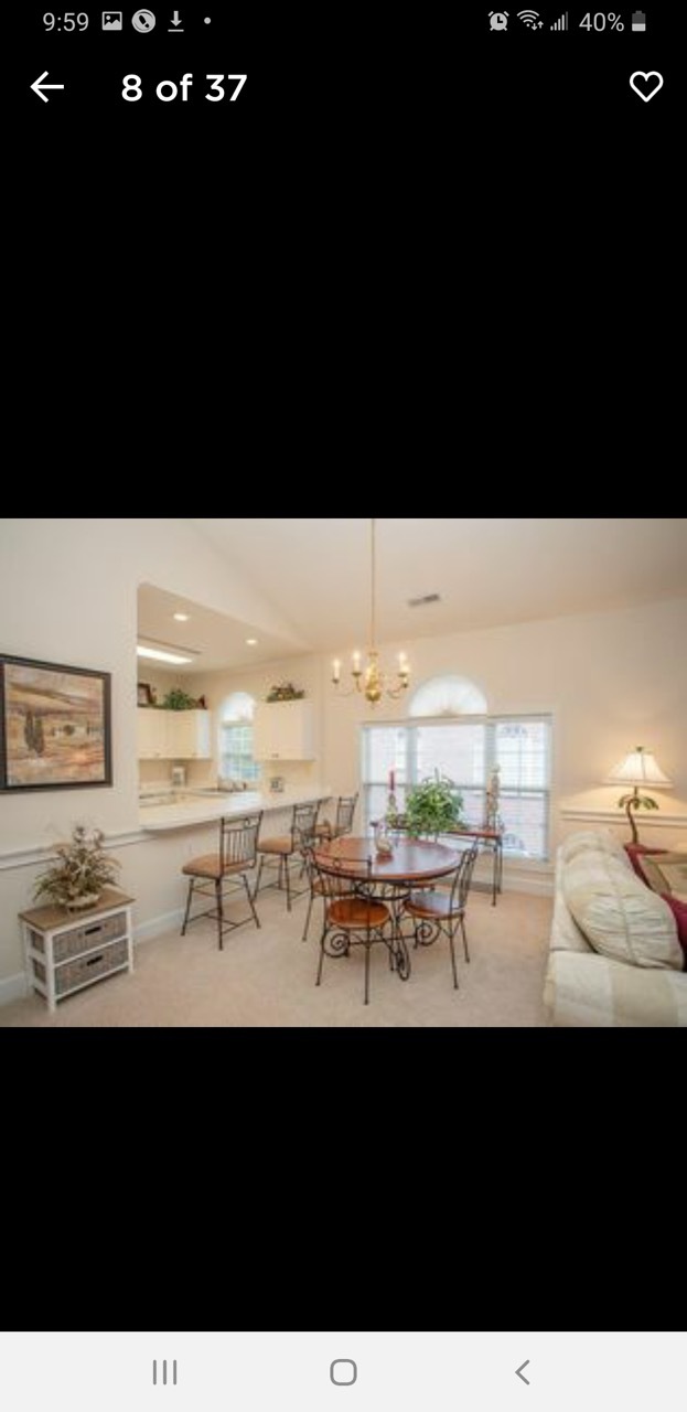 Dining area with bar seating - 4191 Hibiscus Dr