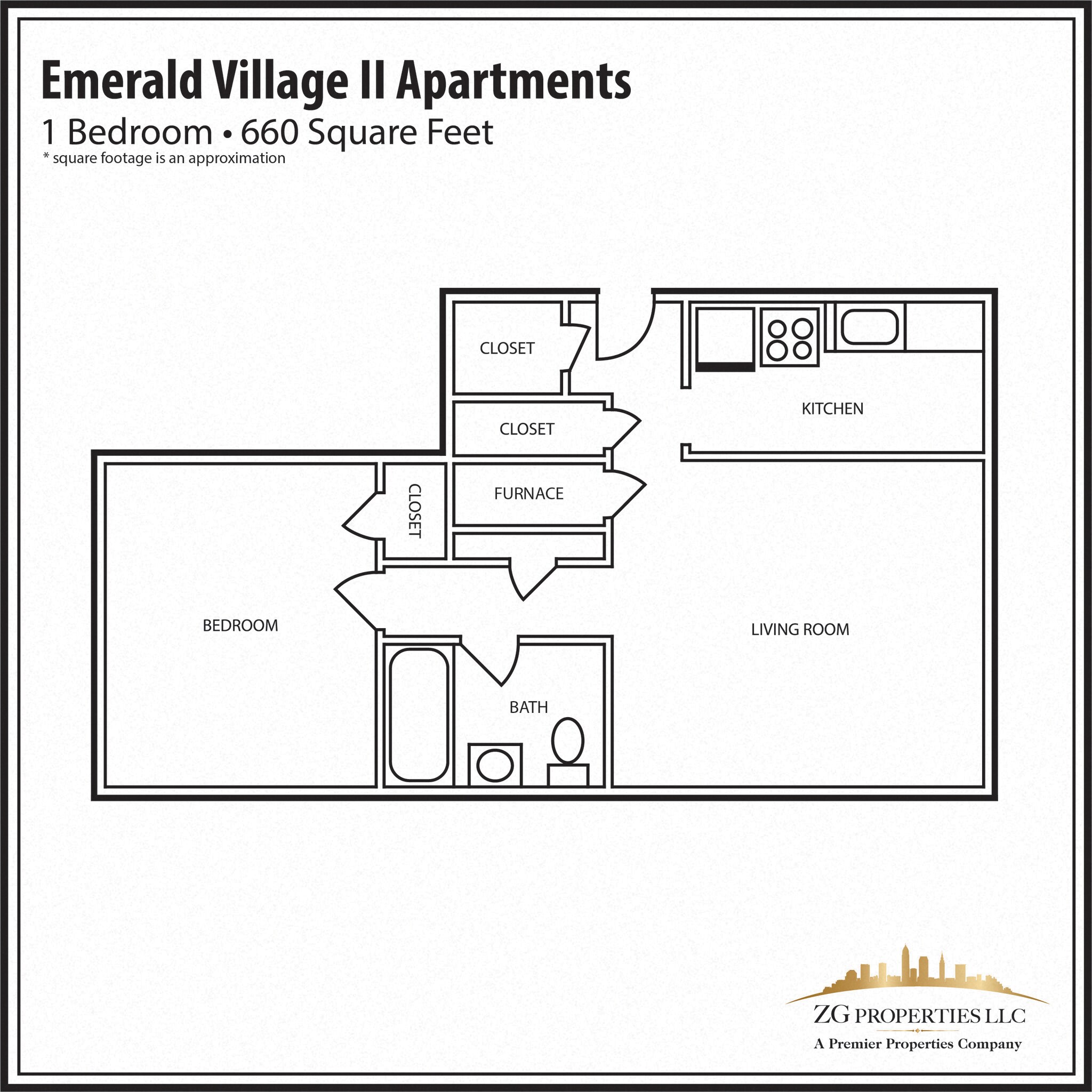 Emerald Village Apartments – EV II 1 Bedroom
