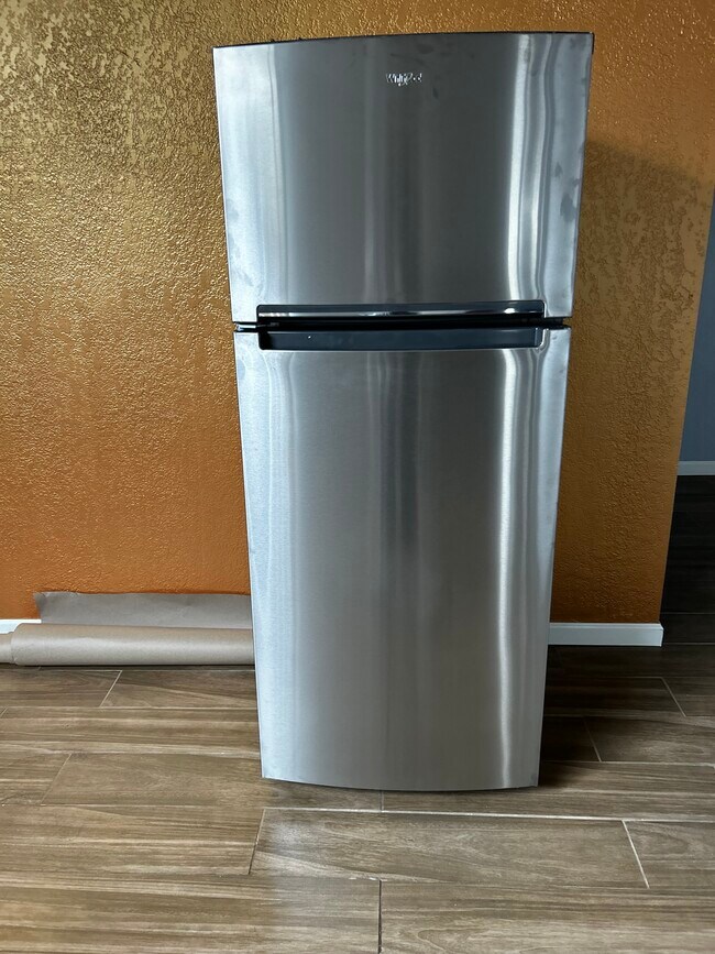 The brand new refrigerator - 1 Appian Way