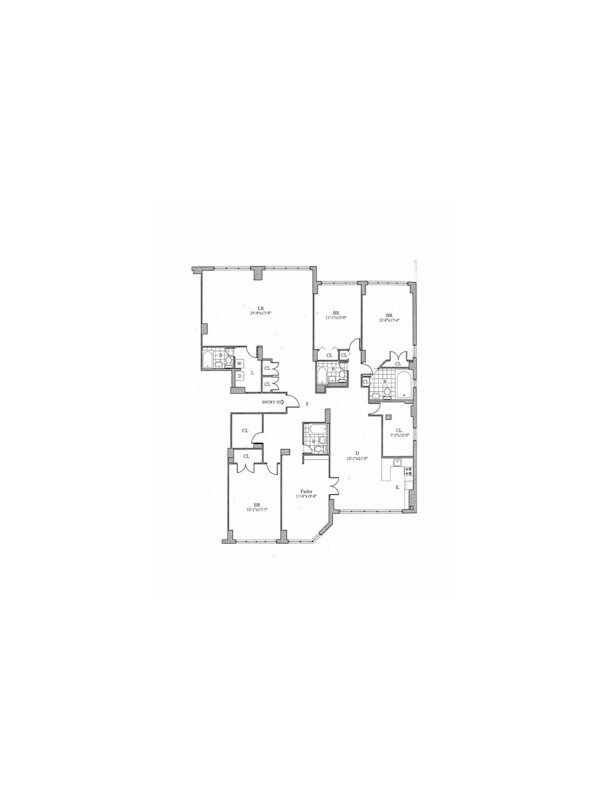 Floorplan 16bb - 500A E 87th St