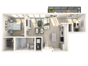 Unit Type 1 2 - Triton Cay - Daytona Apartments
