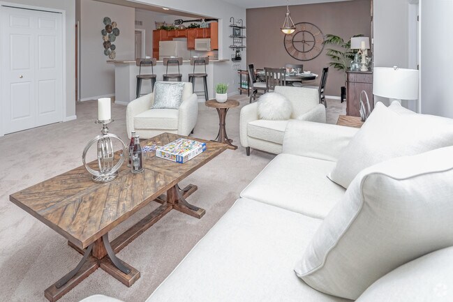 2BR, 2BA - 1,451 SF Arlington II First Floor Plan - Ashford Apartments