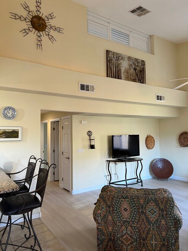 Lofted Living Room - 890 Kitty Hawk Dr