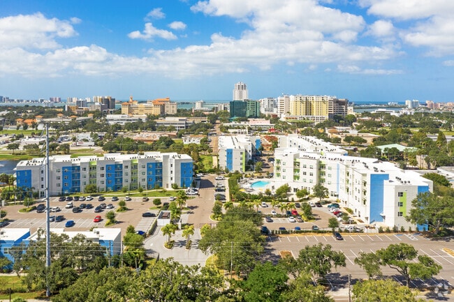 Aerial - The Nolen Luxury Apartments