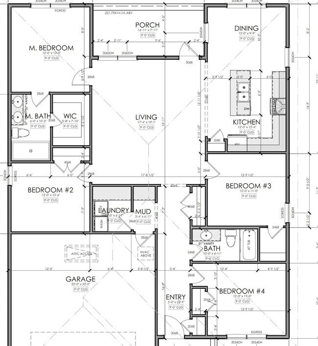 Layout - 6714 Fox Lake Dr