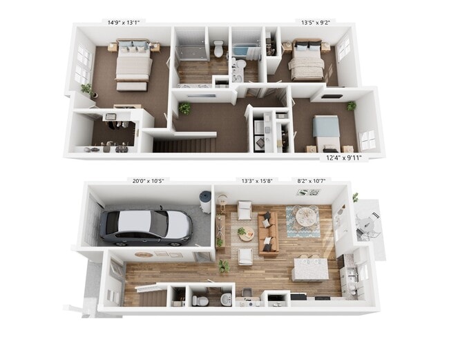 Plano de planta - Maret Cove