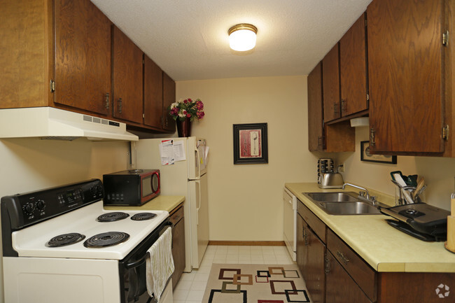 Kitchen - The Village Apartments