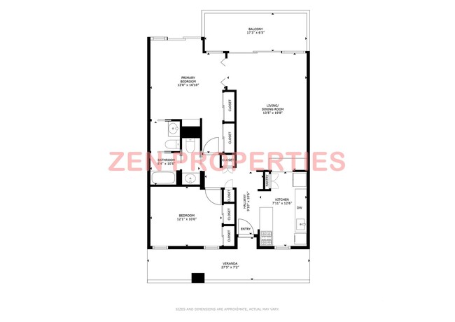 Building Photo - a 2 bedroom, 1.5 bath condo for rent at Ka...