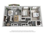 2 Bed 1 Bath Standard