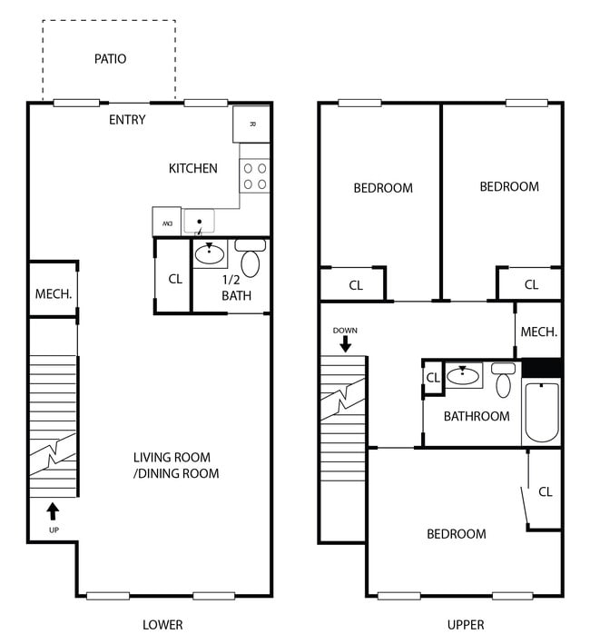 3 Bedroom Townhome - Flagstone Point