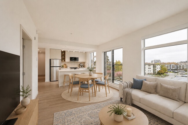 Living Room - Ellis Apartments