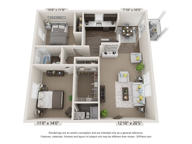 Interior Photo - Town Hall Terrace