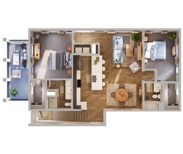 B4 with Primary Balcony - Boardwalk Village