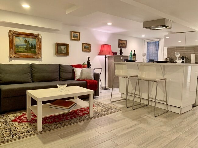 Living Area - 1612 3rd St NW Apartments