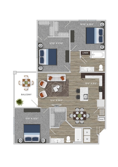 Westborough Floorplan - Altair at the Preserve