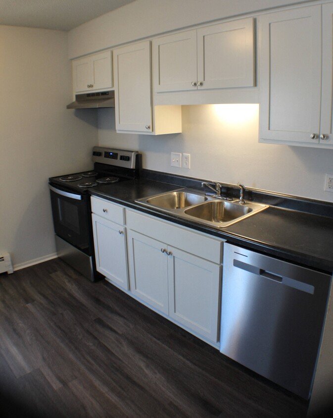 NEWLY RENOVATED KITCHEN - Oak Park Manor