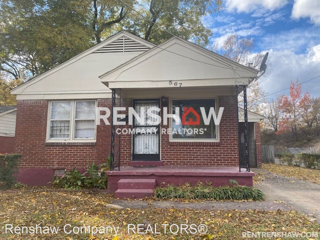 2 br, 1.5 bath House 567 N Holmes St House for Rent in Memphis, TN