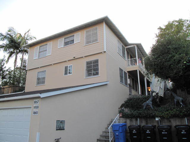 Charming six unit building with professional tenants. - 1859 1/2 Pandora Ave