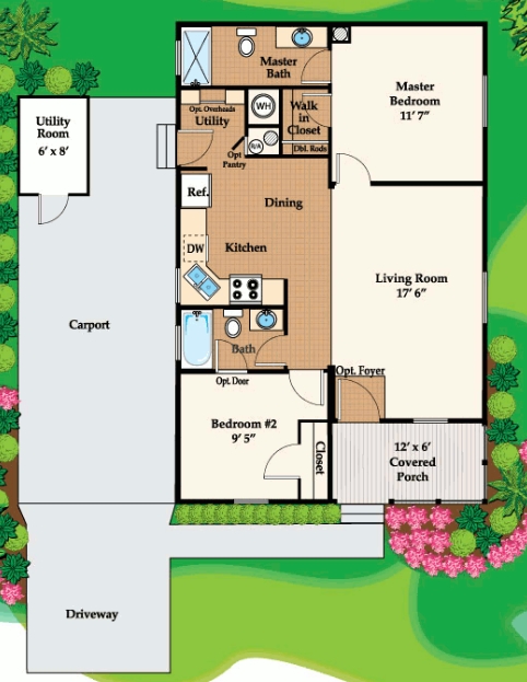 2BR/2BA - Winter Haven Oaks