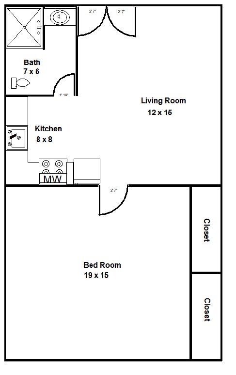 Floor Plan - 4617 Yates Mill Pond Rd