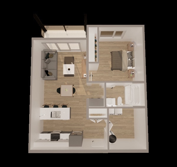 Plan d'étage - 100 Murray Av