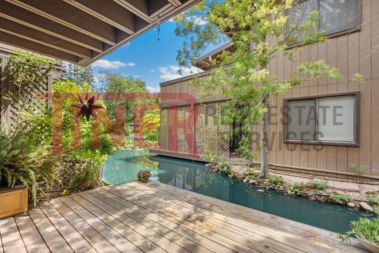 Primary Photo - Pond Backyard Condominium In Sacramento!