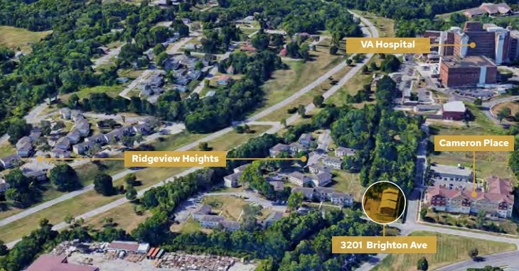 Aerial Photo - 3201 Brighton Ave