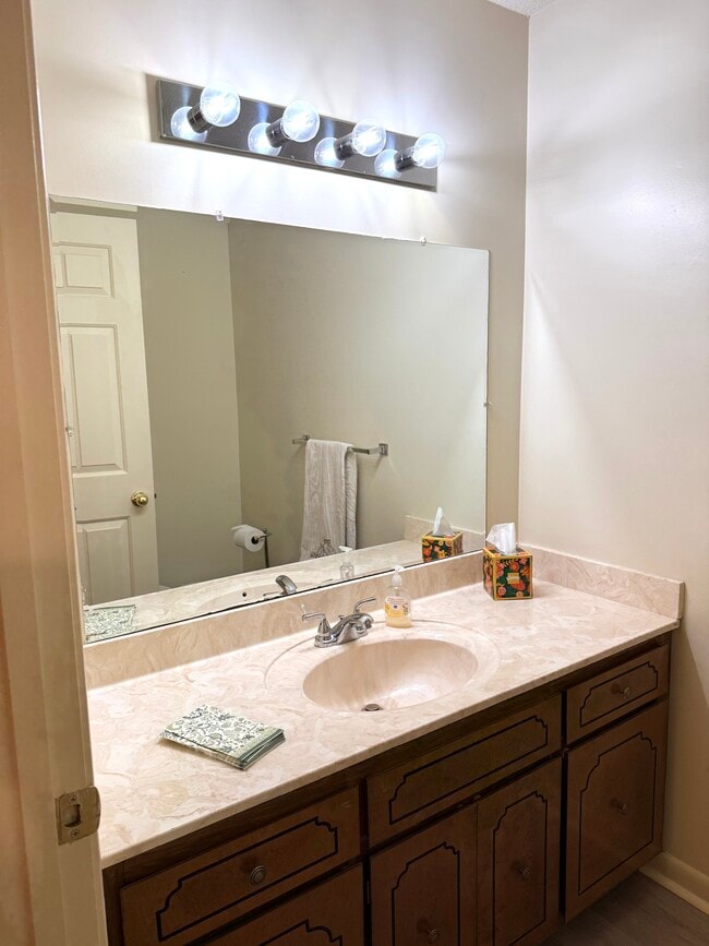 Large half-bath located downstairs. - 117 Michael Dr