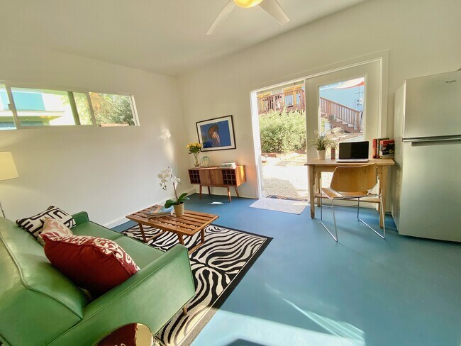 Living Area, Looking onto Patio - 6193 Roy St